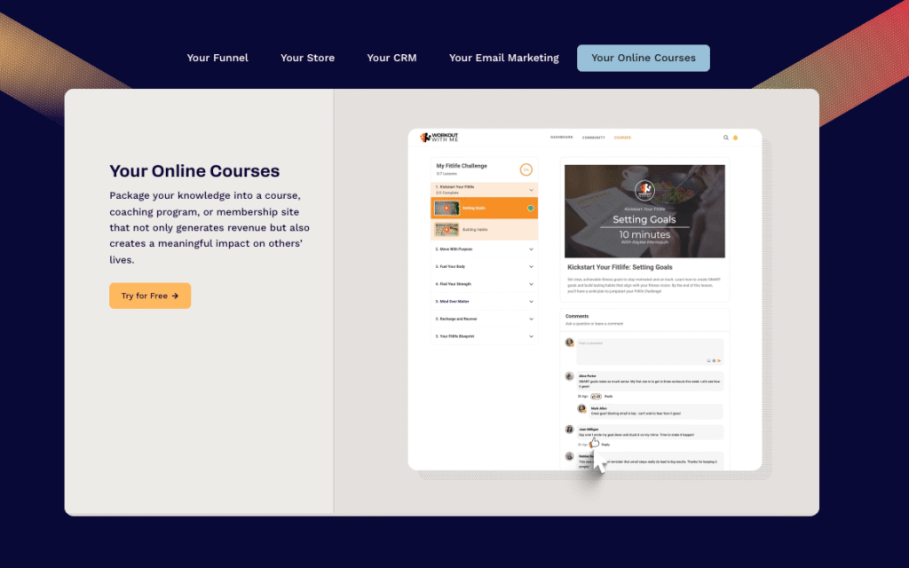 ClickFunnels Your Online Courses